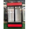 Buy cheap -22C Commercial Glass Door Ice Cream Display Cooler Supermarket Refrigerator Upright Freezer Showcase from wholesalers