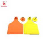 Big Size 100*75mm Cow Ear Tag , Rfid Cattle Tags For Farm Management