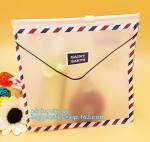 slider k PVC cosmetic bag promotional custom printed plastic bag, Eco-friendly