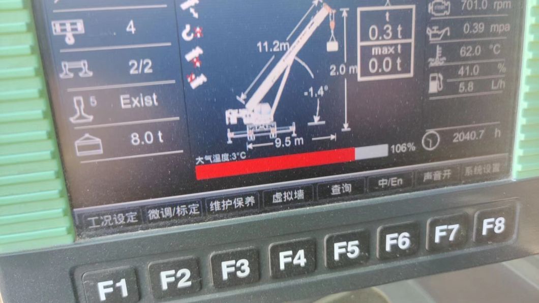 Sold 21 Years of Zoomlion Crane 35 Tons of Maximum Lifting, Good Condition