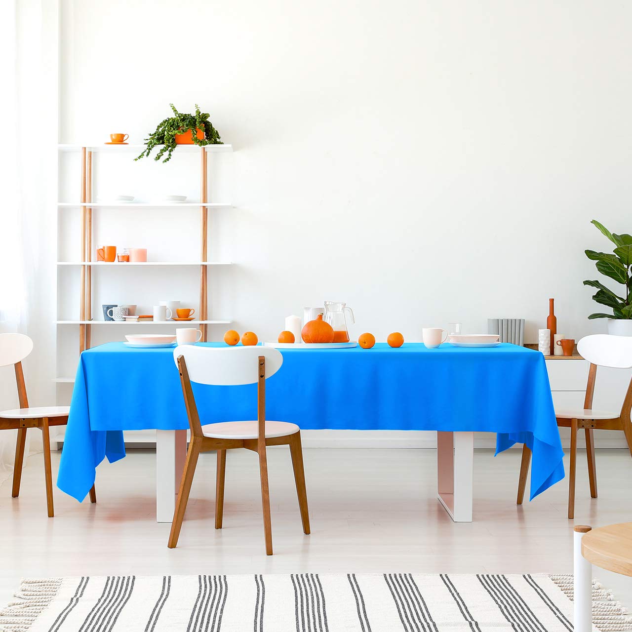 Biodegradable custom table cloth plastic cover decoration wedding party table cloth