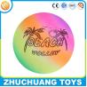 Buy cheap cheap inflatable color rainbow painting beach ball from wholesalers