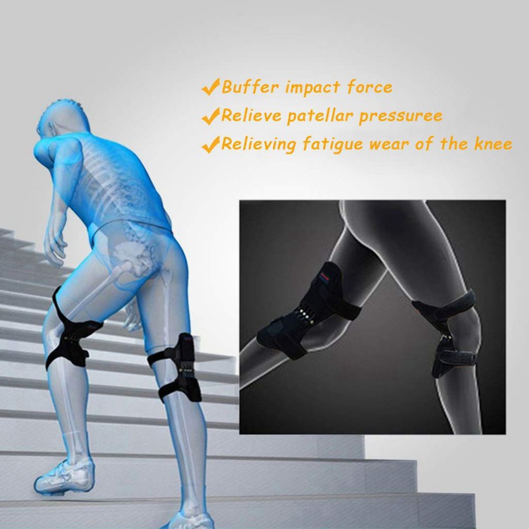 Mountaineering Sports Knee Pads Patella Knee Booster Joint Support OEM