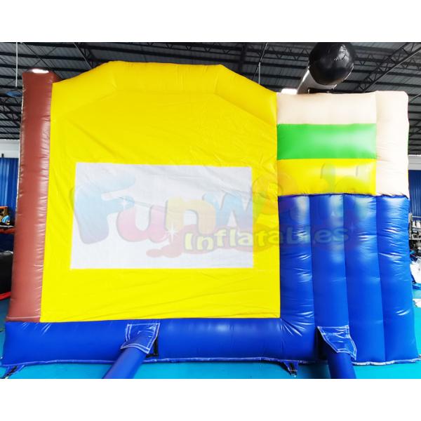 Backyard Inflatable Bouncer Slide Pirate Ship Bounce House