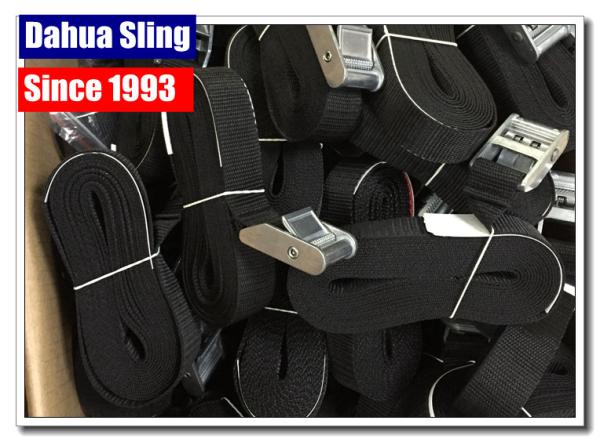 Buy cheap 25mm 680KGS Cam Buckle Straps Lashing Tie Downs 1 Inch Wear Resistance from wholesalers