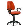 Buy cheap Manager & Staff Fabric Computer Chair , Modern Orange Fabric Task Chair from wholesalers