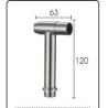 Buy cheap Toilet Water Gun Companion Woman Washer Household High Pressure Nozzle Light Grey Rinse from wholesalers