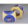 Buy cheap Printing manufacturer supplying custom logo silver PET PE vinyl round label rolls from wholesalers