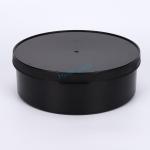 Lightweight 8 Inch Black Wafer Jar Transport Box Canister Cassette SGS Compliant