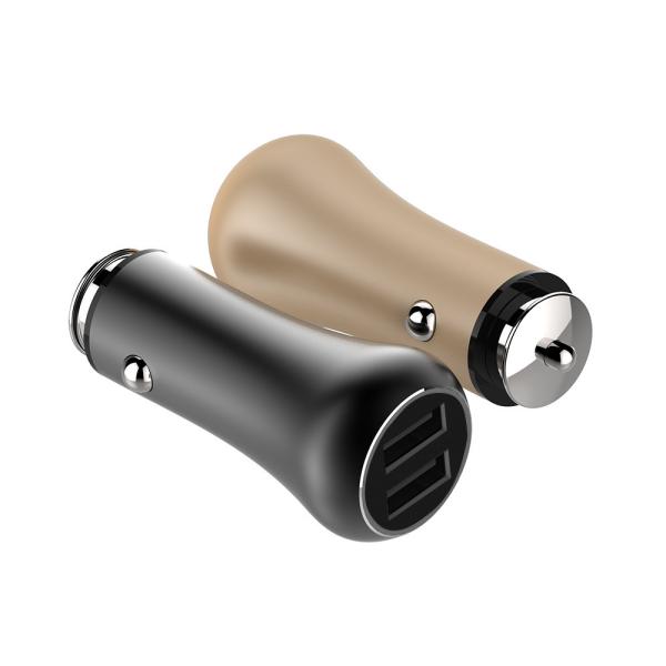 Buy cheap 6A Dual USB CAR CHARGER QC3.0 Universal Compatible HOCO 36W Dual USB Car Fast Charger QC3.0 Quick Charge 3.0 USB from wholesalers