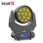 12x10w Rgbw 4 In 1 Zoom Led Wash Moving Head Light Beam For Party Disco Ktv