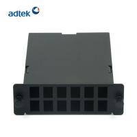 Buy cheap LGX 12 Ports Fiber Optic Cassettes Unloaded For Data Communication Network product