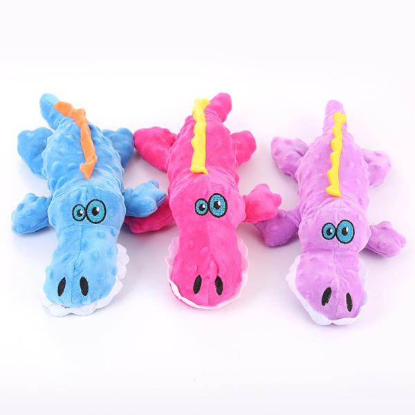 Buy cheap Realistic Cartoon Crocodile Plush Dog Pet Toys Fabric Squeaky Cute from wholesalers