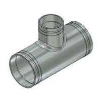 Buy cheap Stainless Steel Grooved Reducing Tee With Internal And External Sub - Polishing product