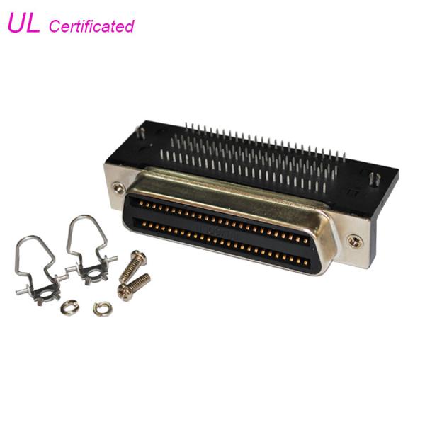 Buy cheap Amphonel Female 957 100 Pin PCB Mounting Right Angle Centronics Connector 2.16mm pitch from wholesalers