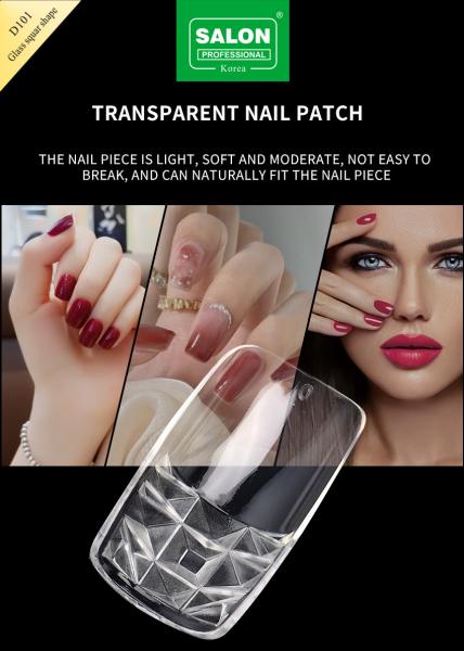 Buy cheap Half Cover Acrylic False Nail 12 Sizes With Bags For Nails Extension from wholesalers