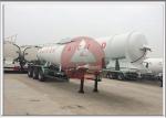 98% Sulfuric Acid Chemical Tank Trailer 21000L 11800x2500x3000mm Special Design