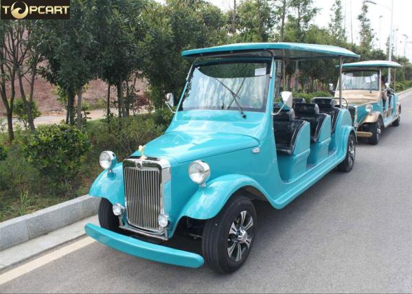 Buy cheap 8 Seats Classic Golf Cart Club Car Golf Buggy Blue Color With 1165mm Rear Tread from wholesalers