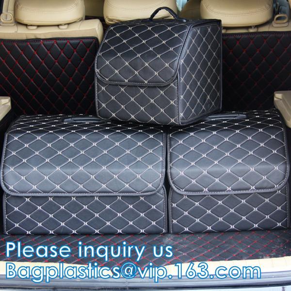 Buy cheap Storage Container, Waterproof Pu Leather Storage Box Car Trunk Organizer, Automotive Consoles & Organizers from wholesalers
