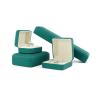 Buy cheap Customer's Logo Iron velvet Hanhong Blue Jewelry Box for Necklace Bracelet Packaging from wholesalers