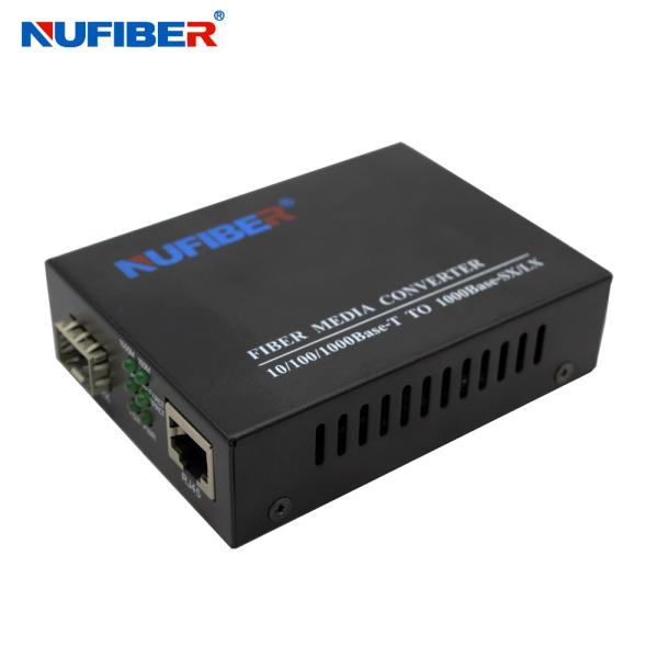 Buy cheap Sfp Fiber Media Converter TX RJ45 To FX SFP IEEE 802.3 Compliant from wholesalers