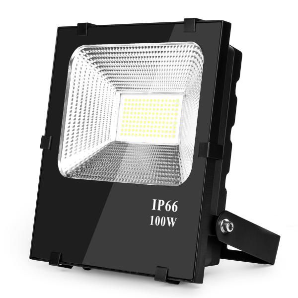 Heatsink, glass, silicone rubber for glass 100w Driverless LED Flood light