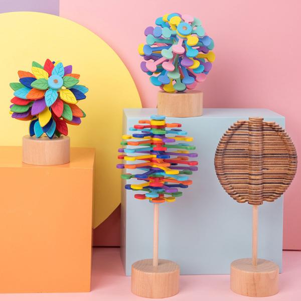 Buy cheap Marca Dragon Color Montessori Wooden Decompression Toys from wholesalers