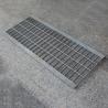 Buy cheap Hot Dipped Galvanized Steel Channel Drain Grate Cover With Angle, Industry Steel Grating from wholesalers