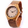 Buy cheap Bamboo Wood Watch Women watches ladies clock leather watchband Wristwatch Luxury Brand relogio femininos 2020 Quartz Wat from wholesalers