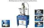 1000pcs/Hr Metallic Foil Printing Machine , 120x200mm Industrial Metal Stamping