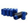 Buy cheap Strength Auto Car Accessories 6 Spline , Blue Wheel Lug Nuts Tapered Close from wholesalers