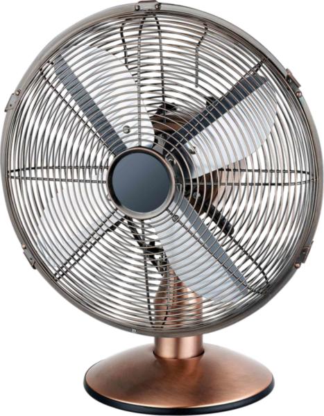 Buy cheap 35W Copper 9 Inch Vintage Electric Fan , 50Hz 2 Speed Retro Desk Fan from wholesalers