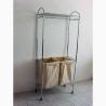 Buy cheap Hotel Chrome Laundry Truck Cart With Waste Collector Bag from wholesalers