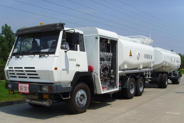 Buy cheap 45m³ Aircraft Refueling Truck with Full Trailer from wholesalers