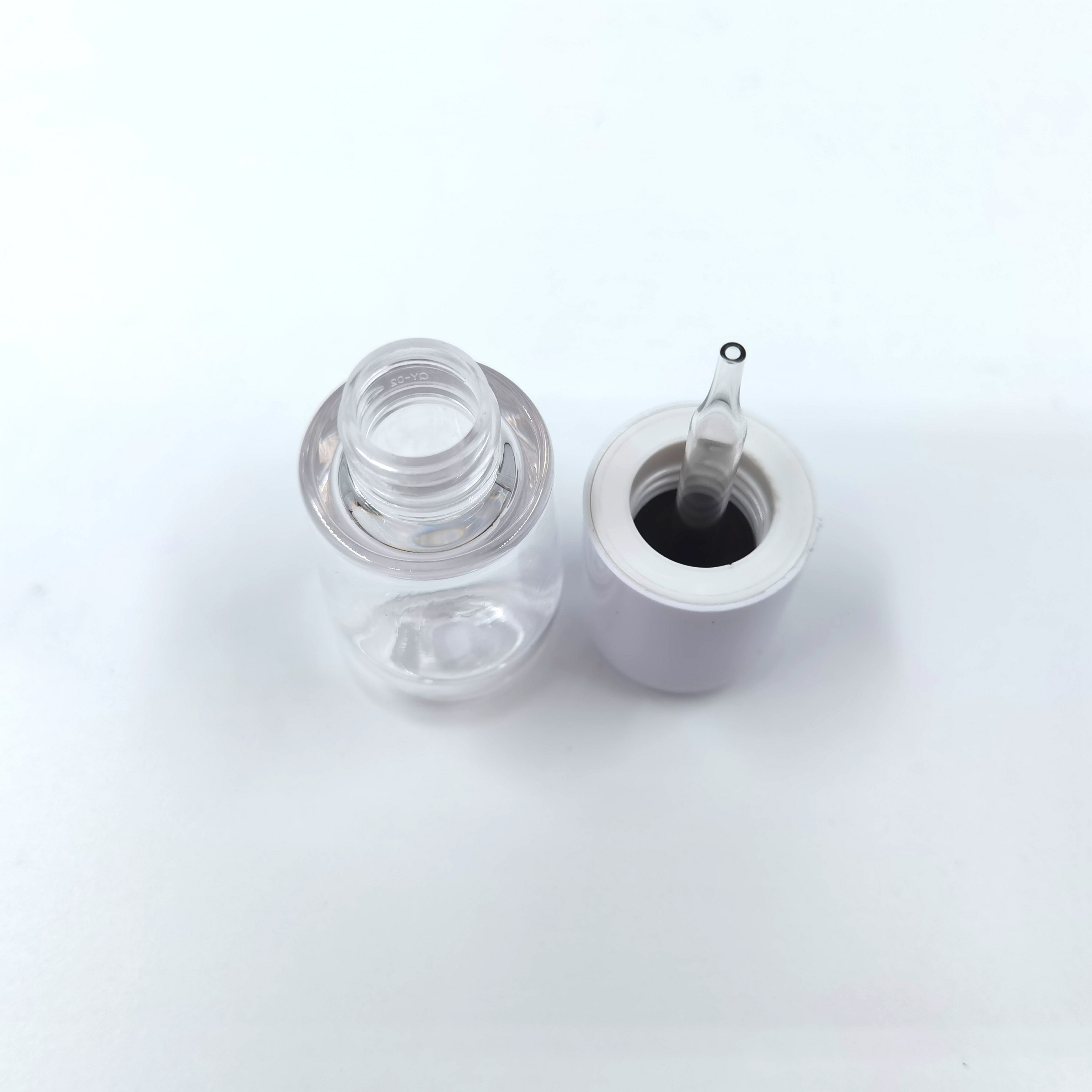 30ml 50ml Serum Skincare PET Cosmetic Bottles With Dropper Thick Wall