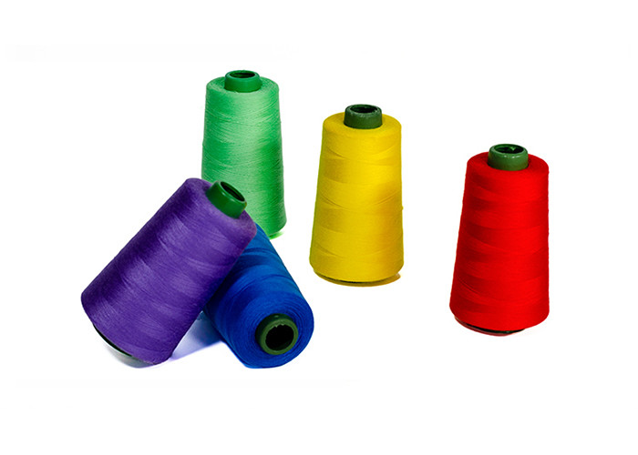20/2 Spun Polyester Sewing Thread , Bulk Sewing Thread Customized Color