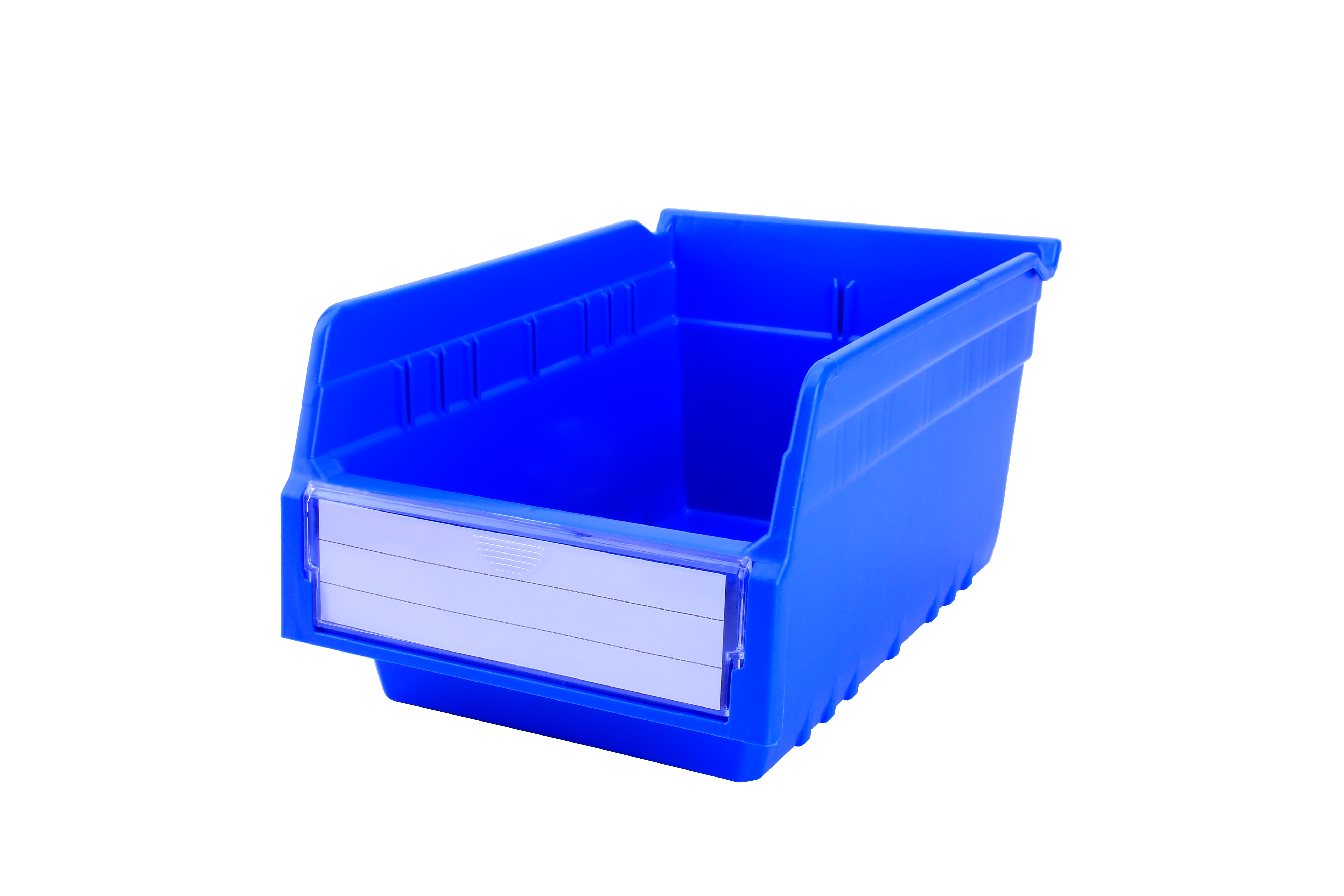 Small Parts Storage Plastic PP Toy Storage Crate for Workbench Plastic Shelf Bin
