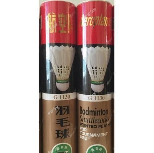 Buy cheap 50 Doz G1130 Green Label, Speed 50 (77) Aeroplane Badminton Shuttle Shuttlecock from wholesalers