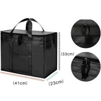 Buy cheap Black Refrigerated Insulation Cooler Bag Cold With EPE Foil product