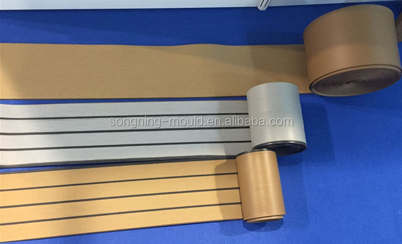 Sanding PVC Boat Deck Yacht Deck Rubber Flooring for Boats and Online Technical Support