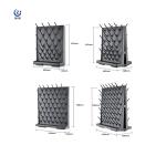 PP Lab Peg Board Detachable Corrosion Resistant Square Polypropylene PegBoard
