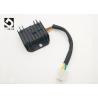 Buy cheap FXD125 Universal Motorcycle Rectifier , 4 Wire Regulator Rectifier Class A from wholesalers
