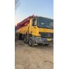 Buy cheap Truck Mounted Concrete Pump Truck Photos with Putzmeister 46m Benz Concrete Equipment from wholesalers