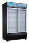 630L veritcal double door defrost direct cooling display beverage cooler