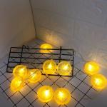LED Lemon Garland Orange Slices String Light Yard Wedding Home Party Bedroom