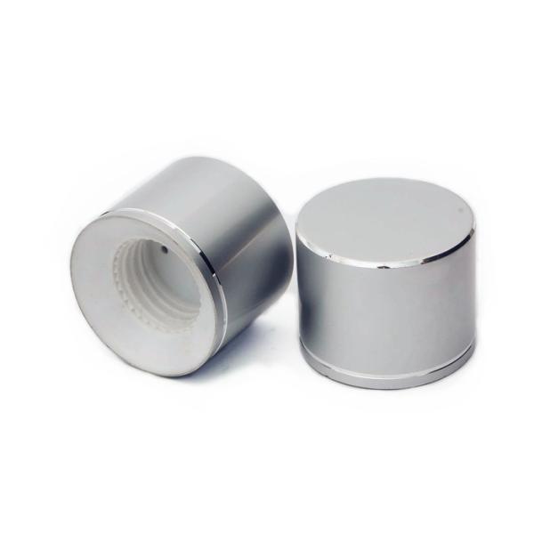 Buy cheap Plastic Custom Cosmetic Lotion Bottle Cap / Cylinder 28mm Screw Cap from wholesalers