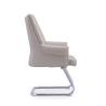 Buy cheap Paded Armrest Leather Office Visitor Chair High Density Foam from wholesalers