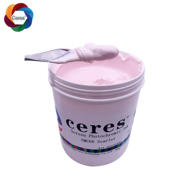 Photochromic Security Printing Ink Solar Discoloration Colorless T Shirt