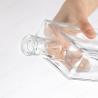 Buy cheap Beverage Custom Size Accepted 500ml 750ml Square Flint Glass Bottle with Glass Lid from wholesalers