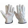 Buy cheap Soft Goatskin Grain Leather Driving PPE Safety Gloves for Construction Industrial from wholesalers